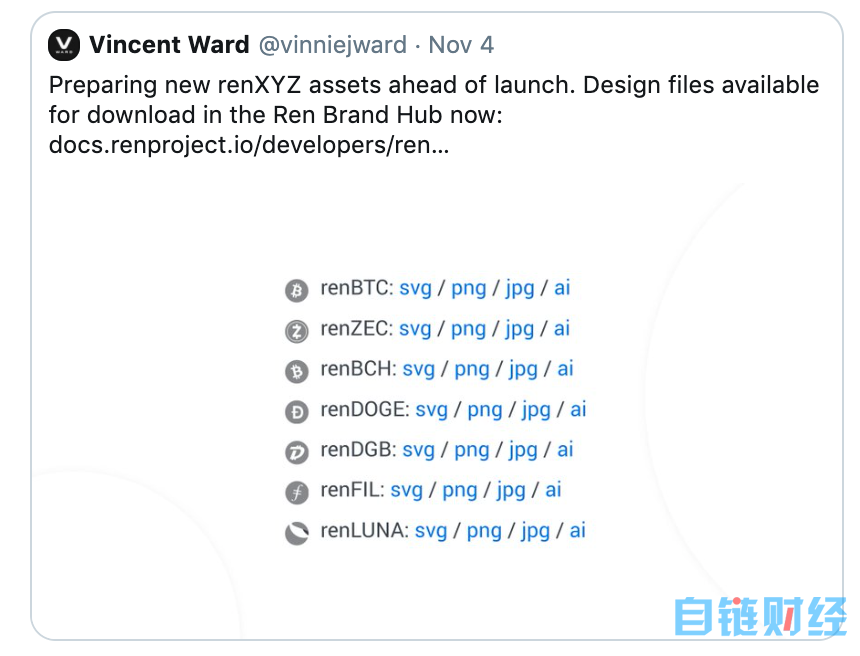 继Ren Protocol之后，美合规交易所Gemini宣布计划将Filecoin（FIL）引入以太坊网络